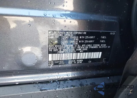 2025 Toyota Rav4 Hybrid Xle z USA, uszkodzony, nr VIN JTMRWRFV3SJ079335